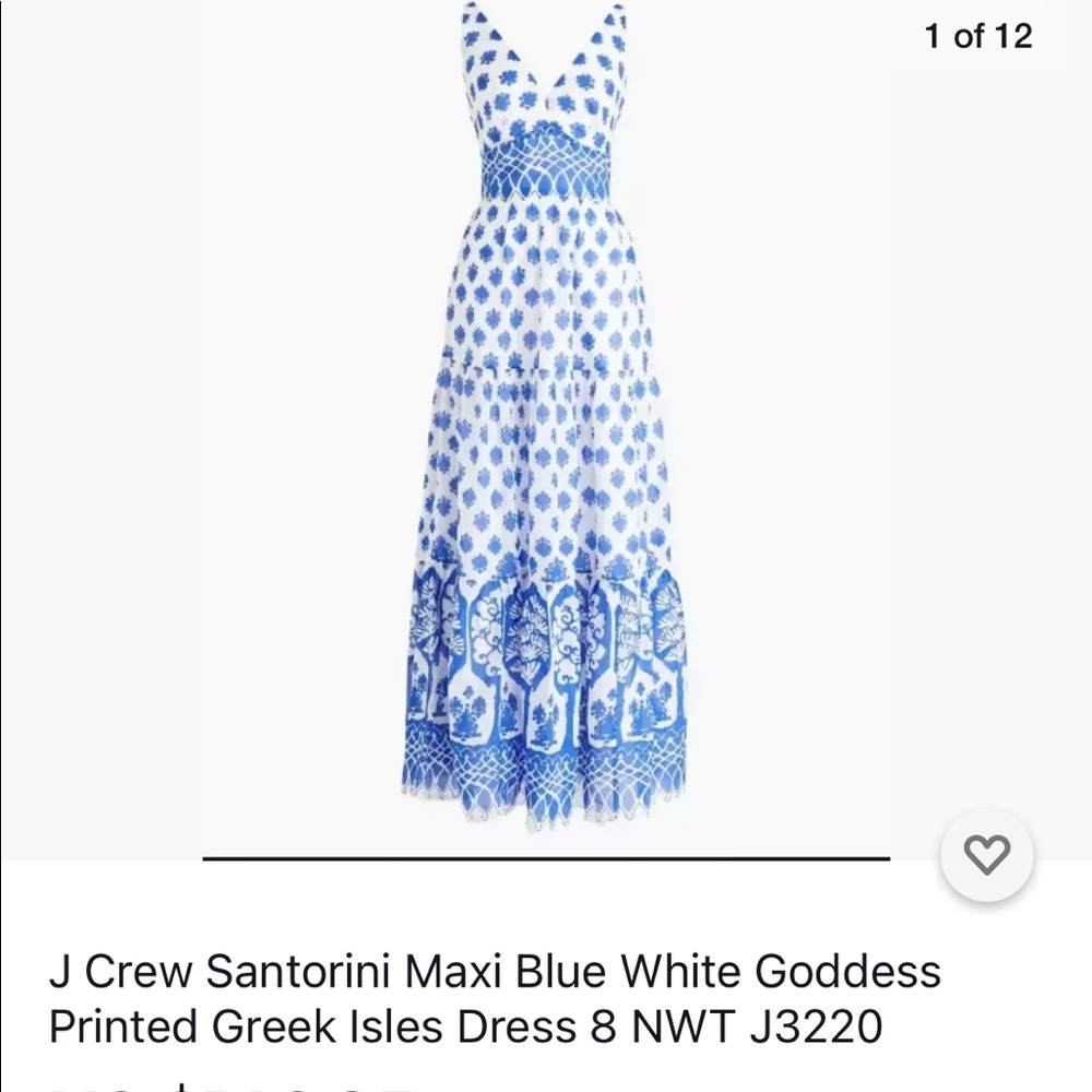 J. Crew maxi dress